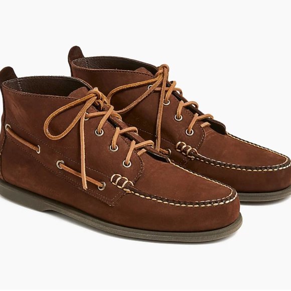 J. Crew Factory Leather chukka boot BA031